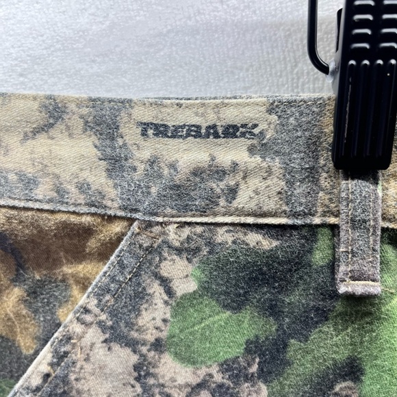 Jerzees Outdoors Camo Bigwoods Pants Mens 2XL Hunting Hunt Woods Stretch 2381 - Picture 2 of 12